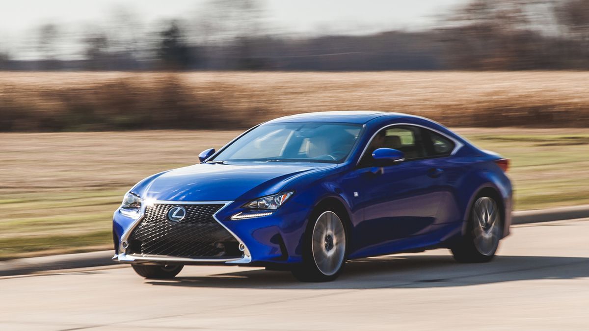 2015 Lexus RC350 F Sport Instrumented Test &#8211; Review &#8211; Car and  Driver