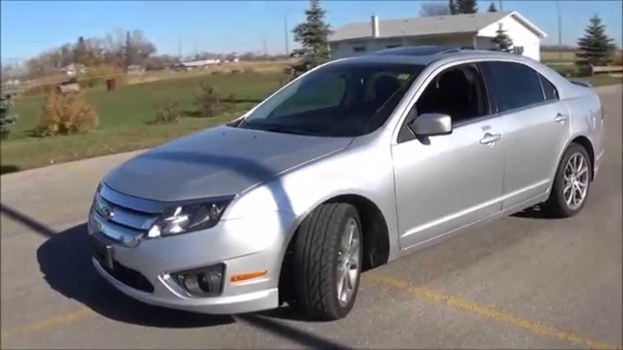 2011 Ford Fusion SEL V6 AWD Review, Start up and Walkaround - YouTube