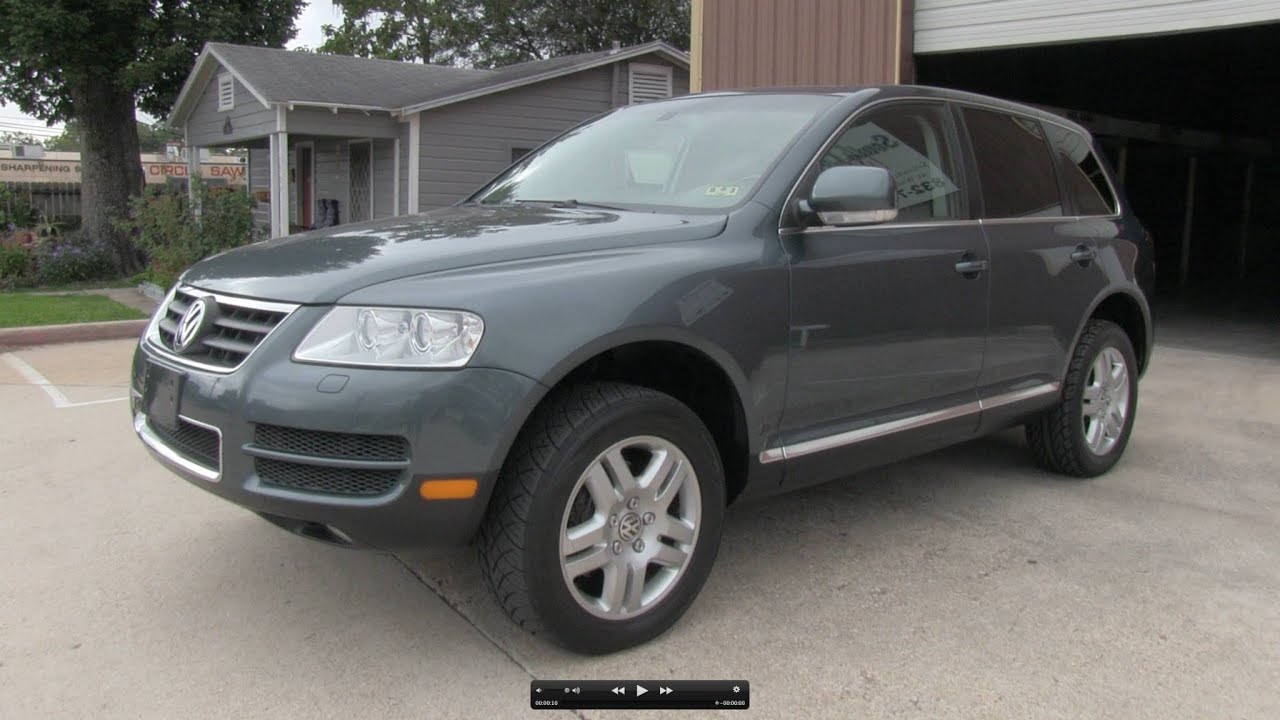 2005 Volkswagen Touareg V8 Start Up, Exhaust, and In Depth Tour - YouTube
