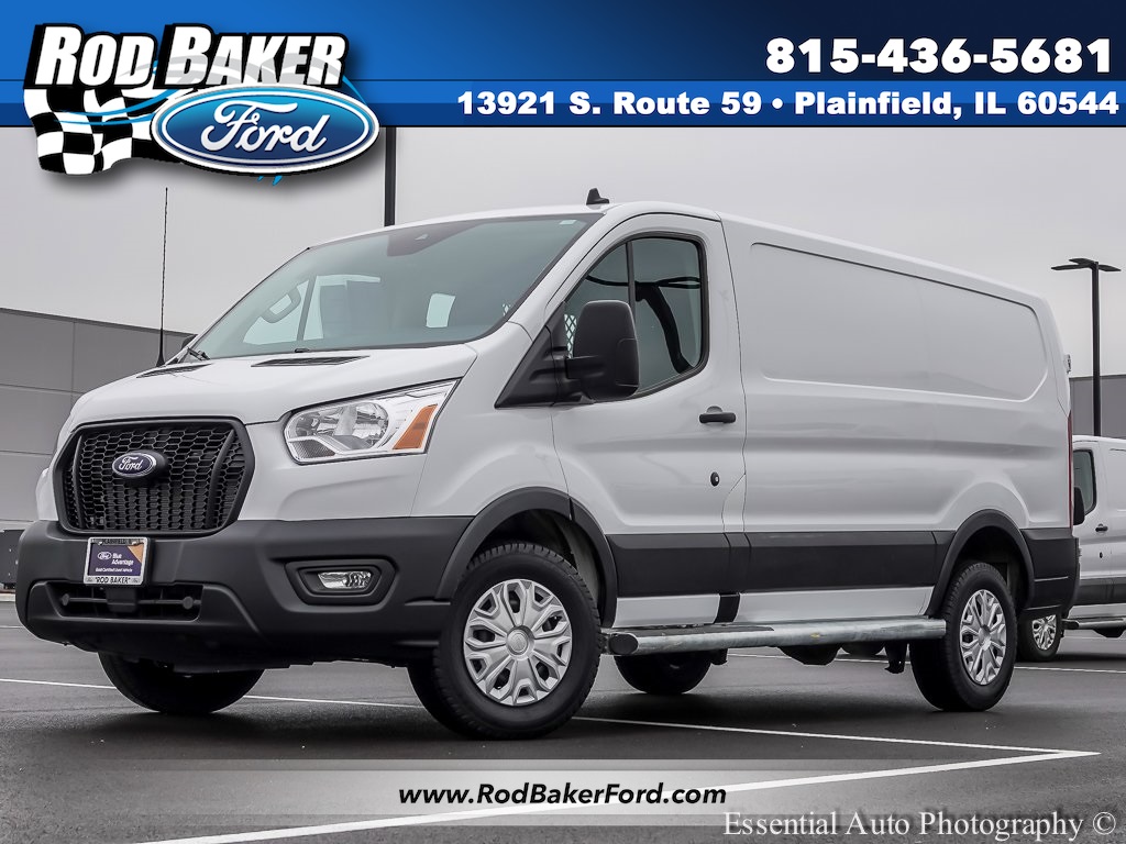 Certified Pre-Owned 2021 Ford Transit-250 Base 3 Door Cargo Van in  Plainfield #P6295 | Rod Baker Ford