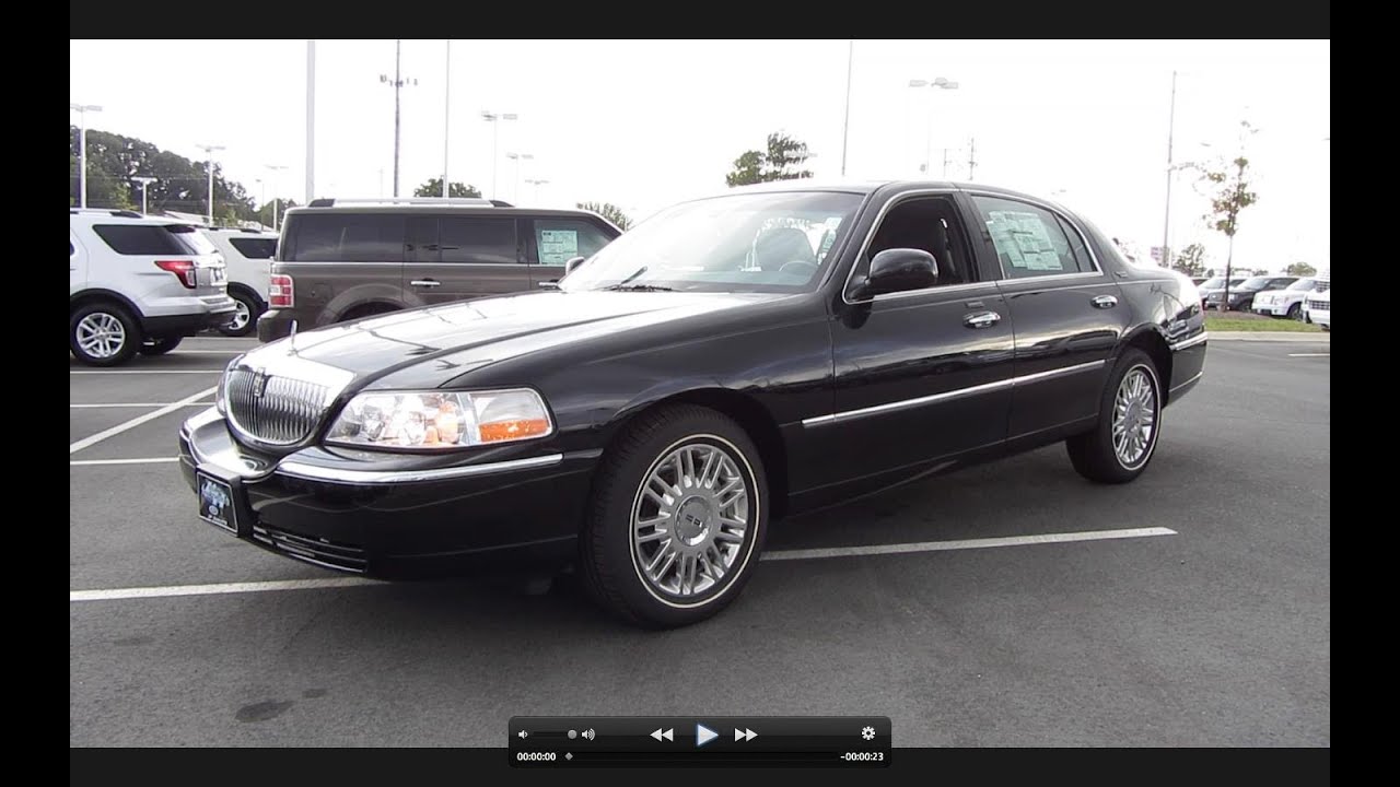 2011 Lincoln Town Car Signature Limited, Start Up, Exhaust, and In Depth  Tour - YouTube