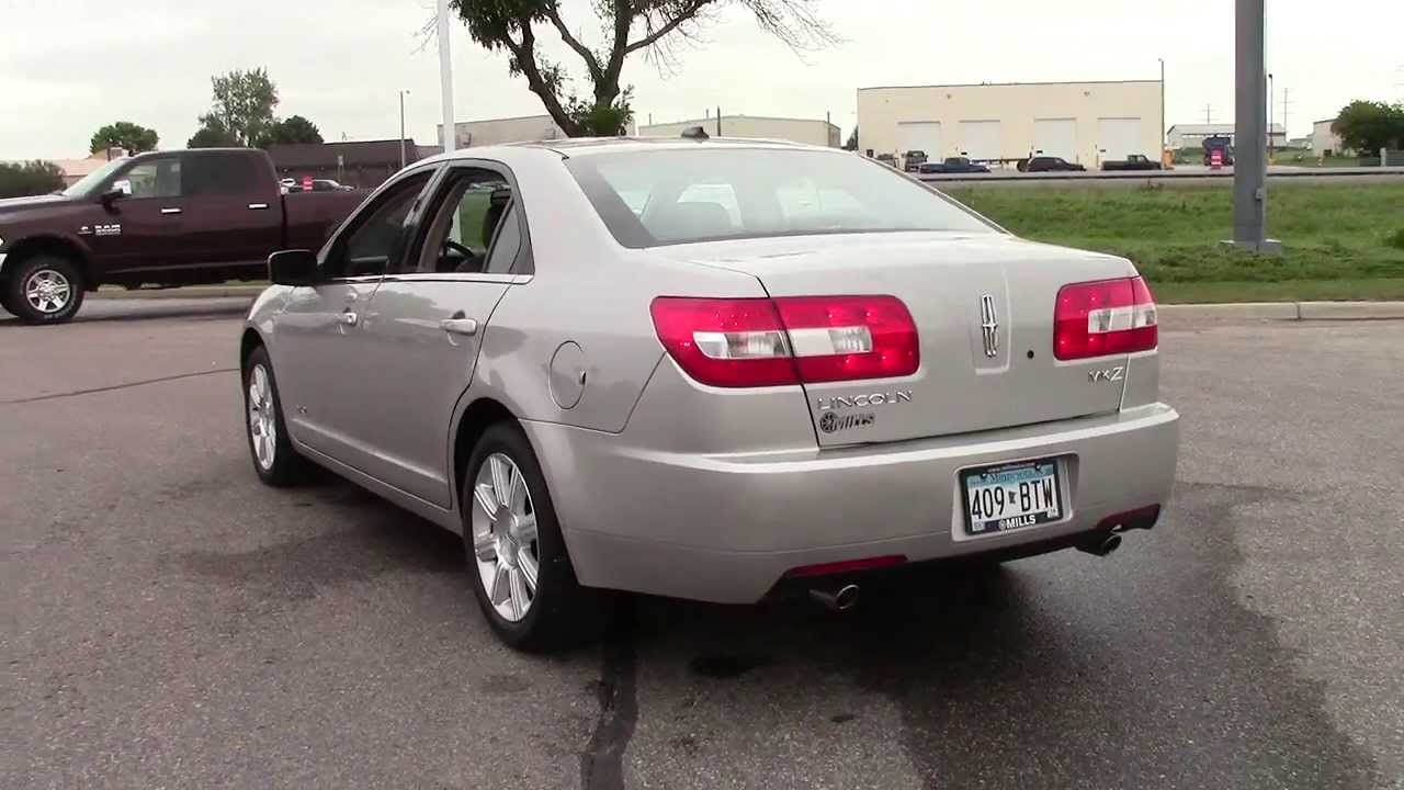 2007 Lincoln MKZ FWD - YouTube