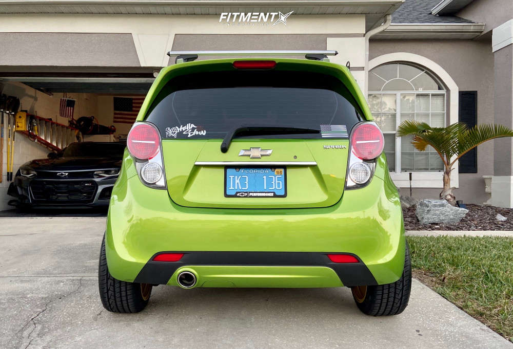 2014 Chevrolet Spark LT with 16x8 Vors VR7 and General 195x45 on Stock  Suspension | 999970 | Fitment Industries