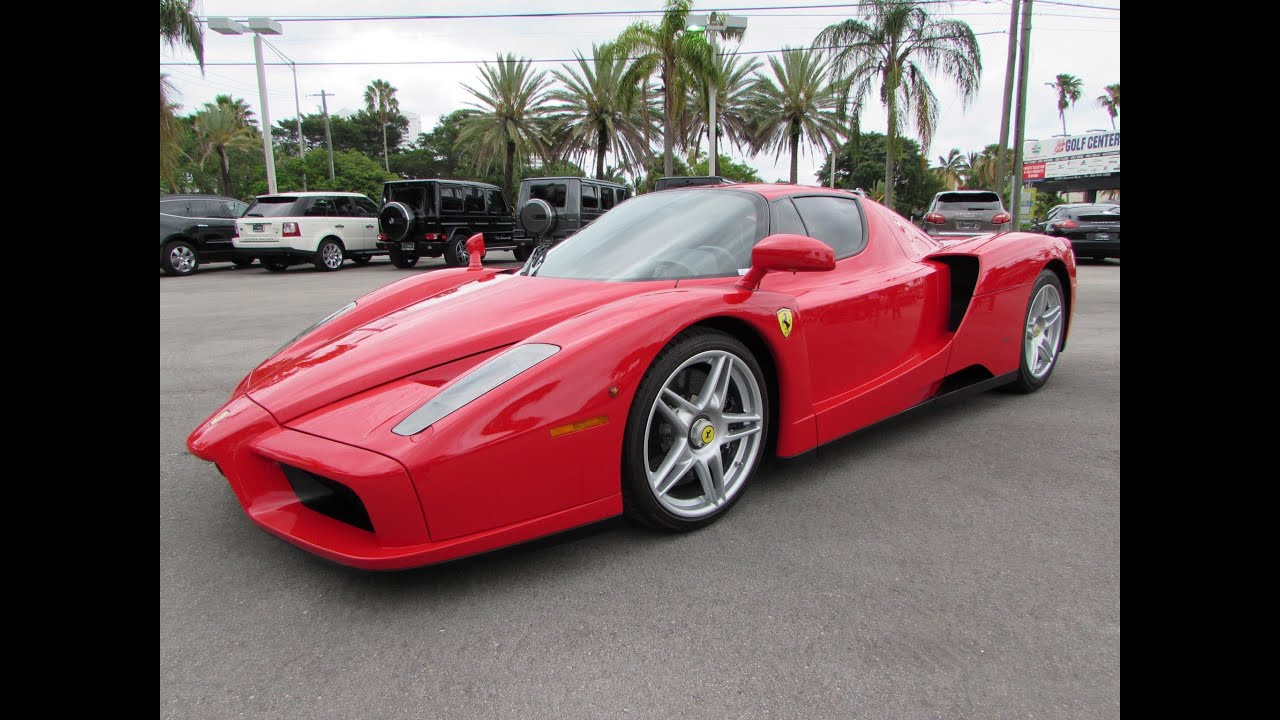 2003 Ferrari Enzo Start Up, Exhaust, and In Depth Review - YouTube