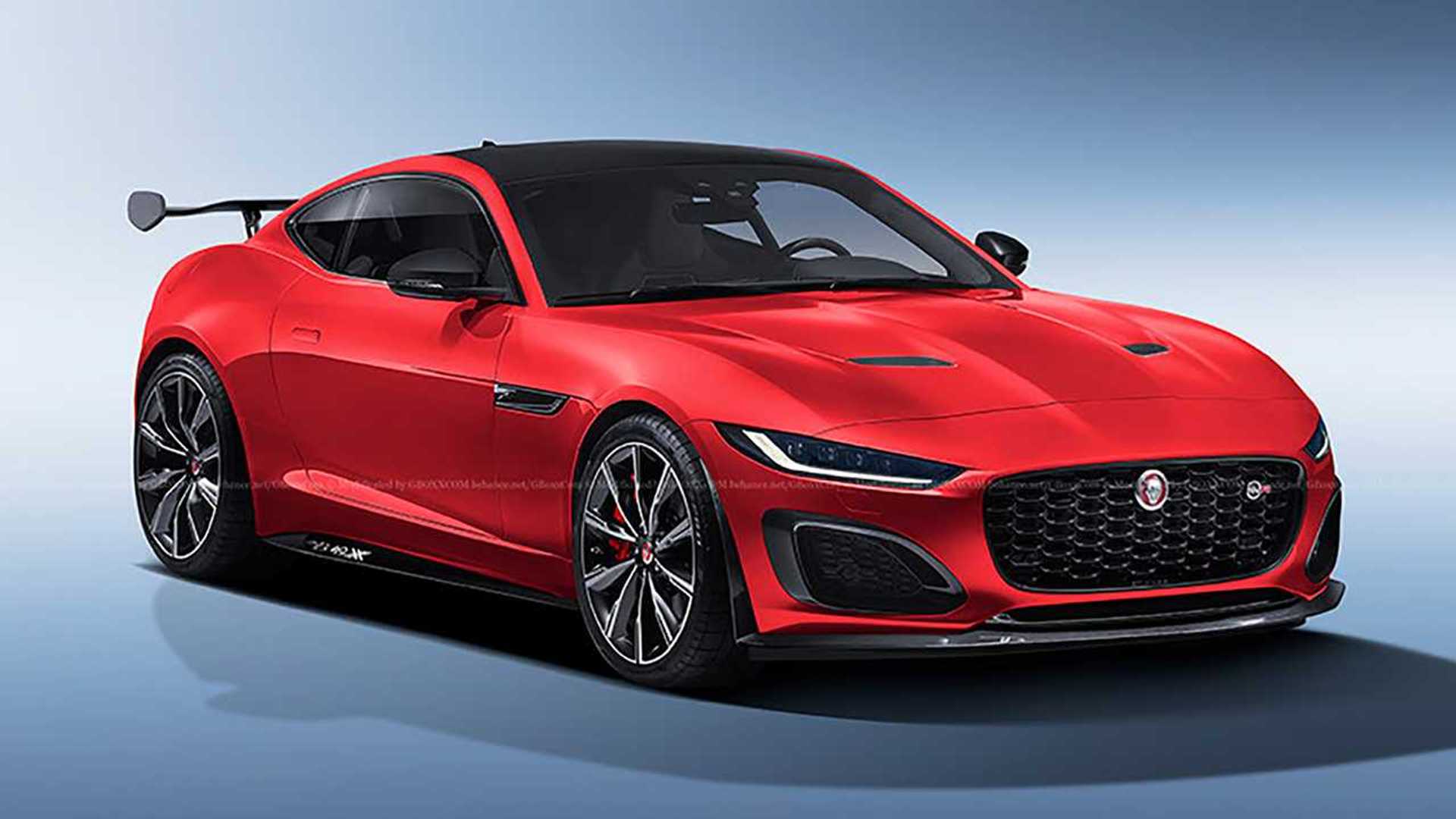 2021 Jaguar F-Type SVR Rendering Imagines A Car We Won't Get