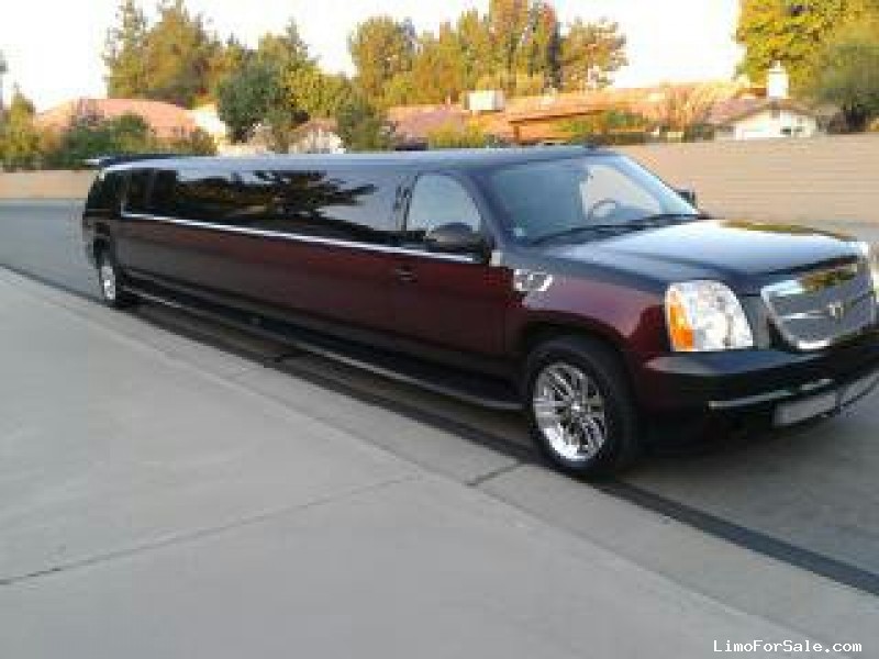 Used 2008 GMC Yukon XL SUV Stretch Limo Royal Coach Builders - $23,900 -  Limo For Sale