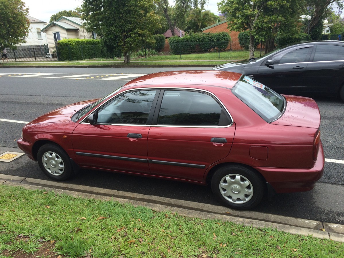 Curbside Capsule: 1995-2002 Suzuki Esteem/Baleno – Too Dull To Inspire A  Clever Title | Curbside Classic
