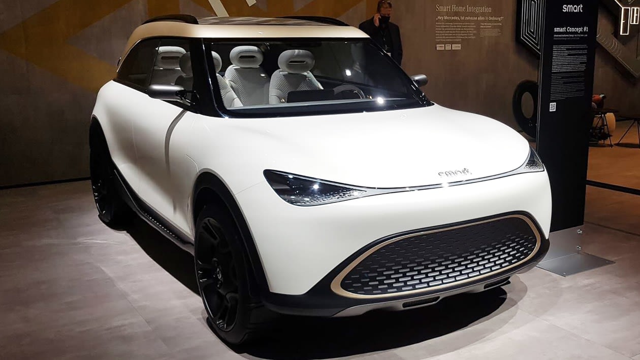 Smart Concept #1 previews 2023 electric SUV | Auto Express