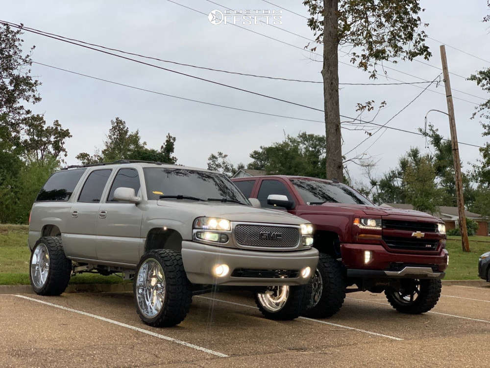 2004 GMC Yukon XL 1500 with 26x12 -44 Hardcore Offroad Hc12 and 37/13.5R26  Gladiator Gladiator and Suspension Lift 9" | Custom Offsets