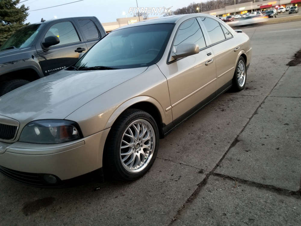 2005 Lincoln LS Sport with 18x8.5 BBS Rsgt and Mickey Thompson 275x45 on  Lowering Springs | 672101 | Fitment Industries