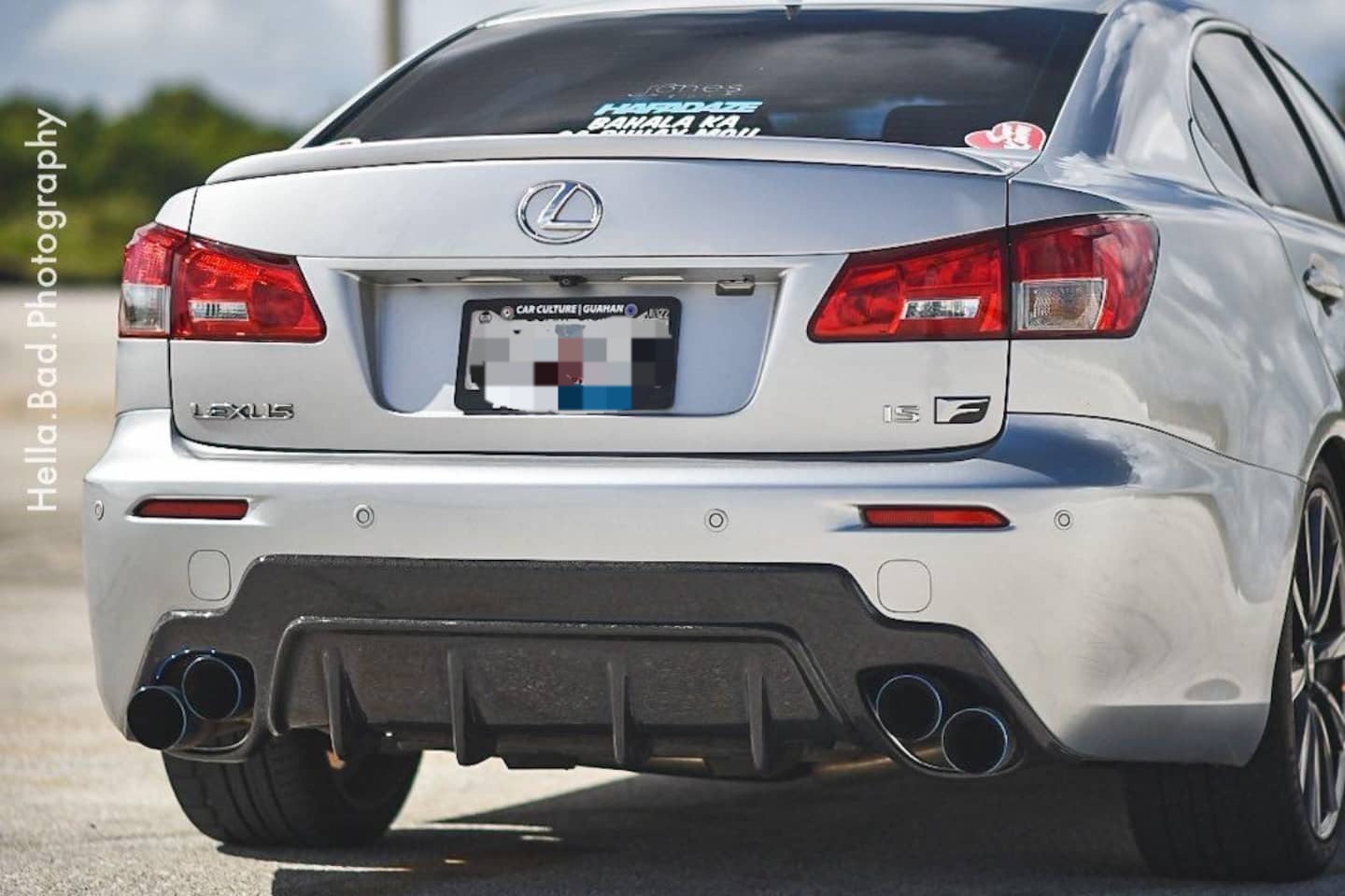 Lexus IS-F Spec TMS Aggressive Rear Diffuser | Group A Motoring