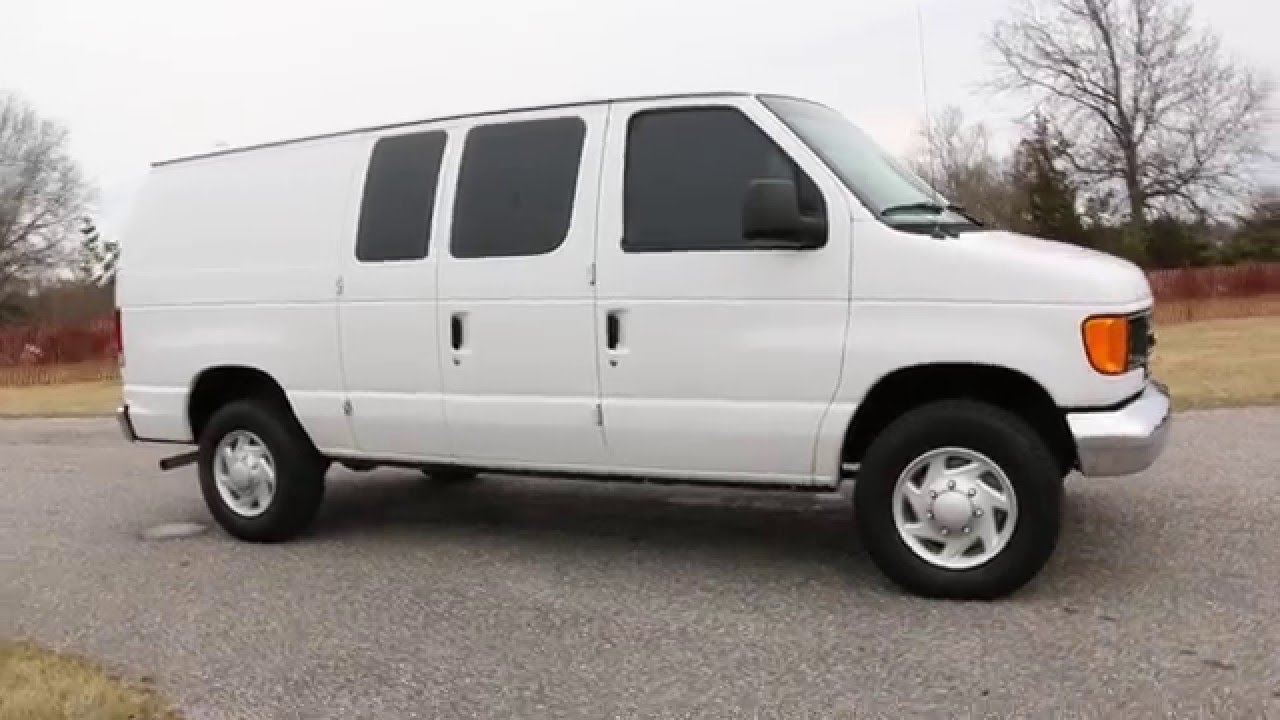 2006 Ford E250 Econoline Cargo Van For Sale~Navigation~Tow~Pwr Windows &  Locks - YouTube