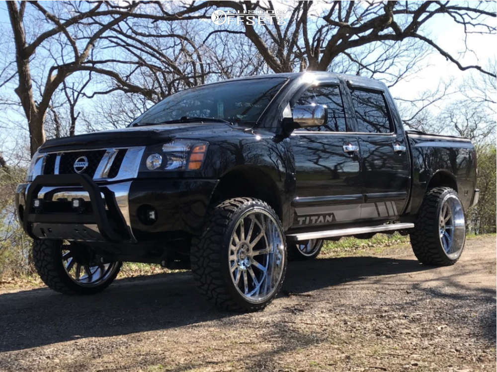 2005 Nissan Titan with 26x12 -44 Hardcore Offroad Hc13 and 35/13.5R26  Roadcruza Mt and Suspension Lift 6.5" | Custom Offsets