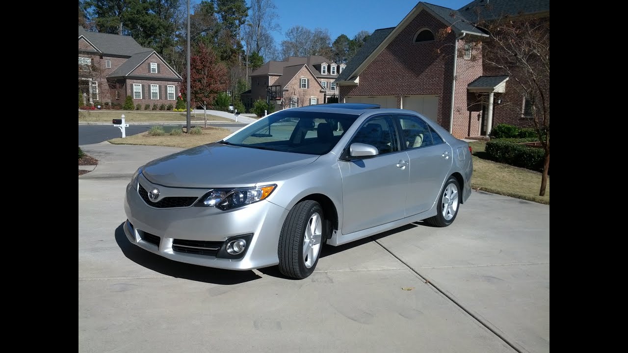 2013 Toyota Camry SE Review - YouTube