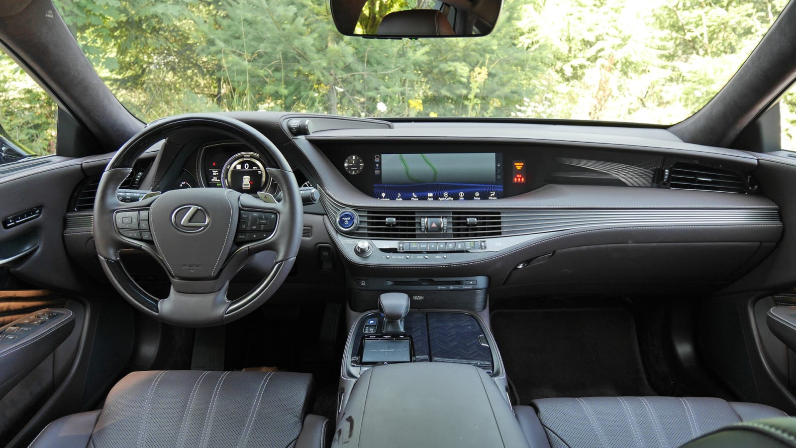 2020 Lexus LS 500h Review | Interior, performance, driving impressions -  Autoblog