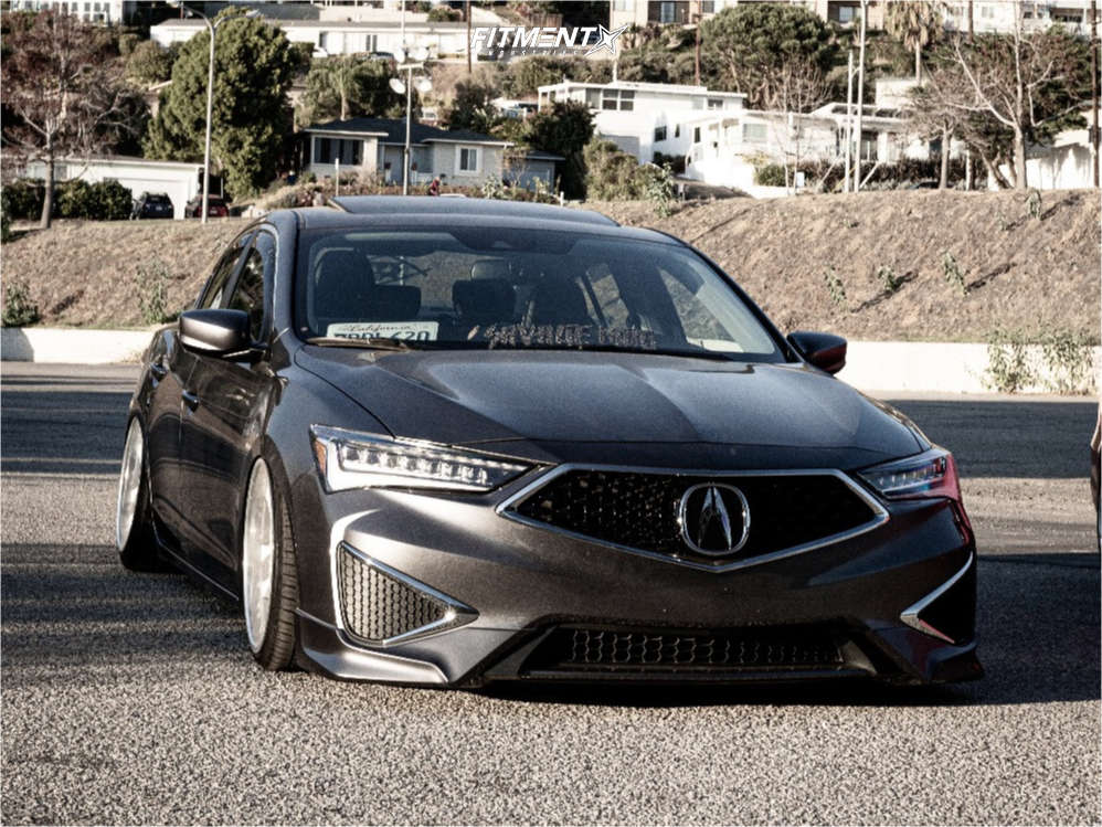 2020 Acura ILX Base with 18x9.5 Weds Lxz and Lionhart 215x35 on Air  Suspension | 1460248 | Fitment Industries