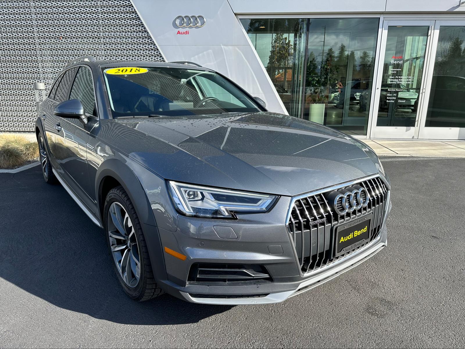 Pre-Owned 2018 Audi A4 allroad 2.0 TFSI Premium Plus Station Wagon for Sale  #BTC4124 | Kendall BMW of Bend