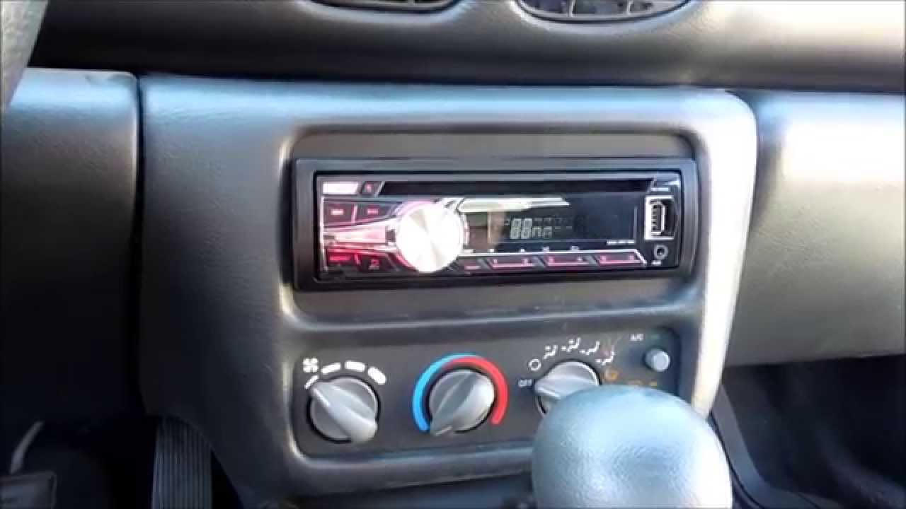 HOW TO INSTALL AFTERMARKET STEREO PONTIAC SUNFIRE - YouTube