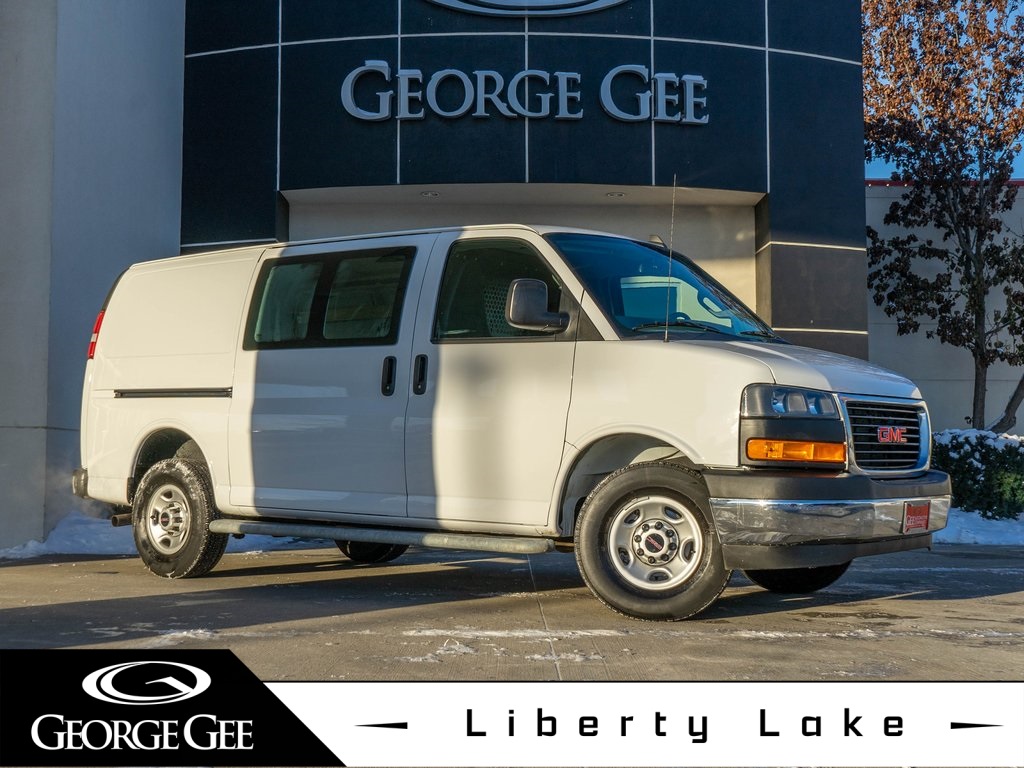 Pre-Owned 2021 GMC Savana 2500 Work Van 3D Cargo Van in Liberty Lake  #134786B | George Gee Kia Spokane | George Gee Kia Spokane