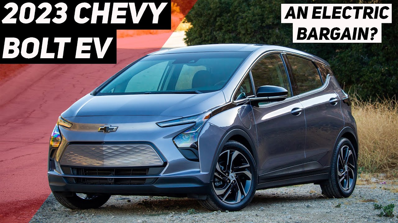 2023 Chevrolet Bolt EV Review: America's Cheapest EV, $26K! - YouTube