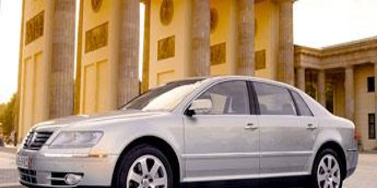 2004 Volkswagen Phaeton: Playing With The Big Dogs: VW's Phaeton May Be The  Best Big German Sedan For The Money