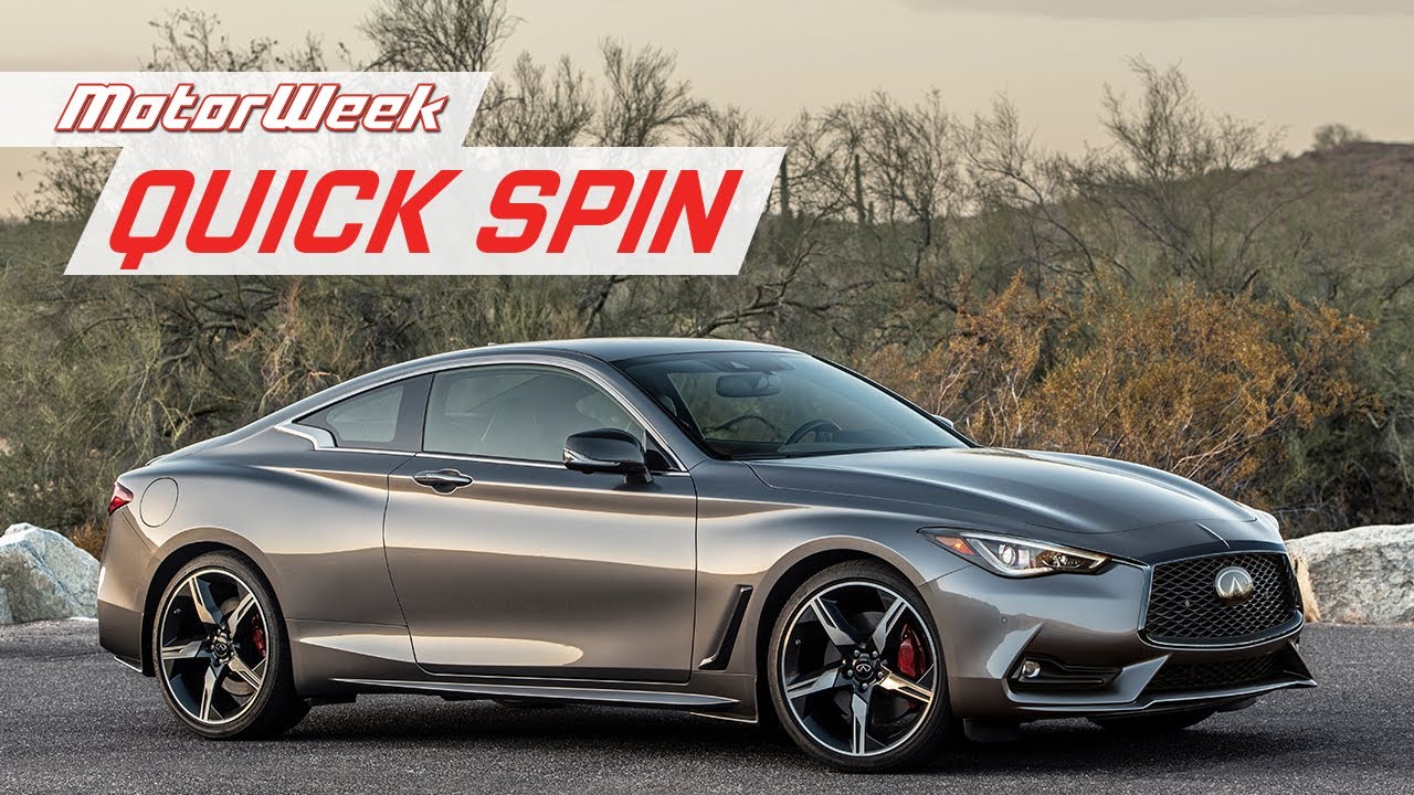 2021 Infiniti Q60 Red Sport 400 | MotorWeek Quick Spin - YouTube