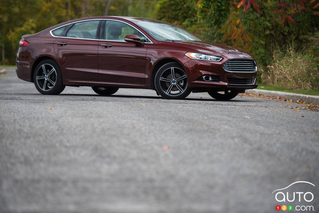 The 2015 Ford Fusion Titanium wards off Asian midsize cars | Car Reviews |  Auto123