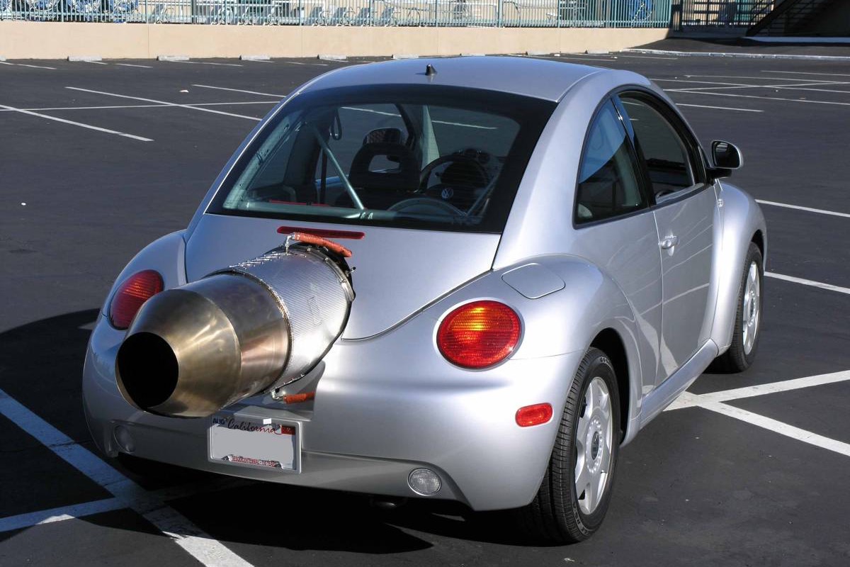 We'll Bring the Marshmallows: Jet Powered 2000 VW Beetle | Zero260