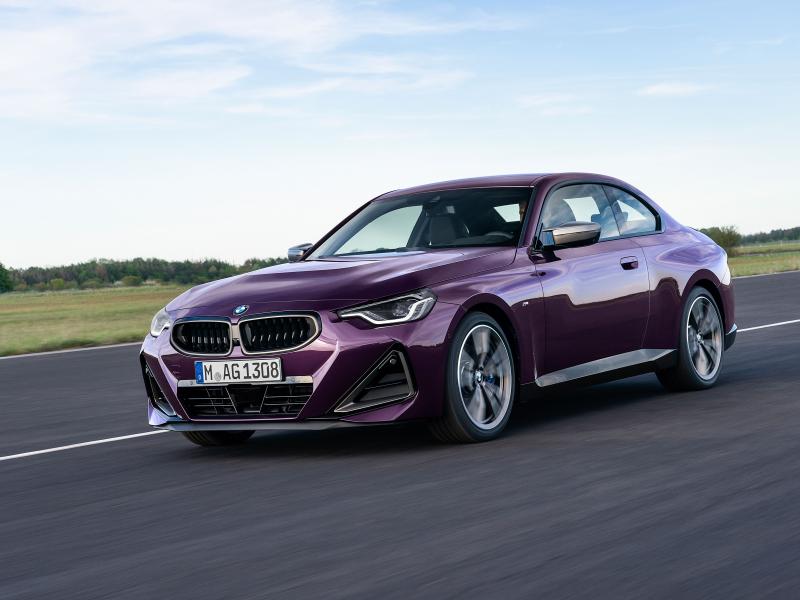 2022 BMW 2-Series Coupe Is Bigger and More Powerful