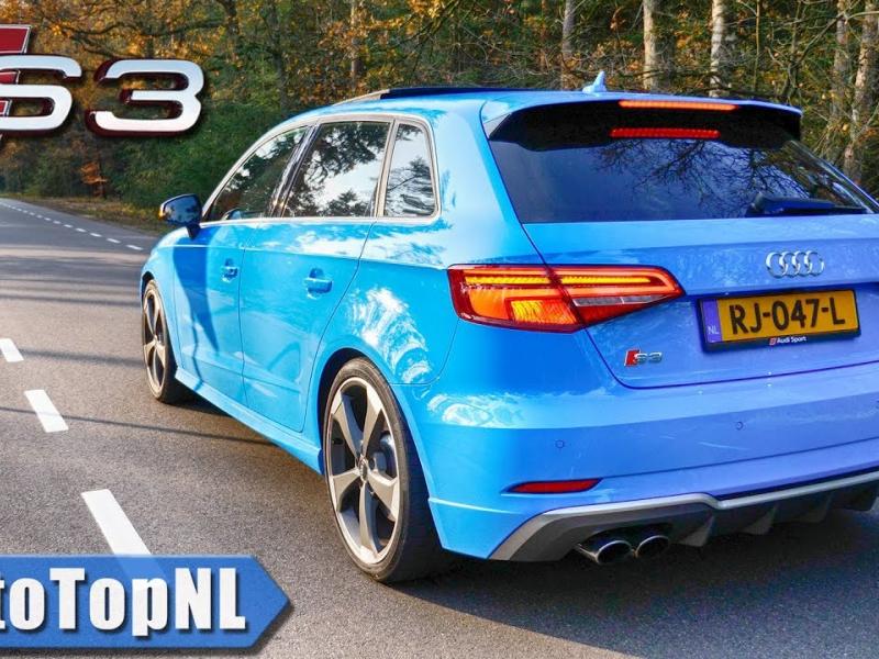 2019 AUDI S3 Sportback 2.0 TFSI QUATTRO | PURE! SOUND | EXHAUST REVS &  ONBOARD by AutoTopNL - YouTube