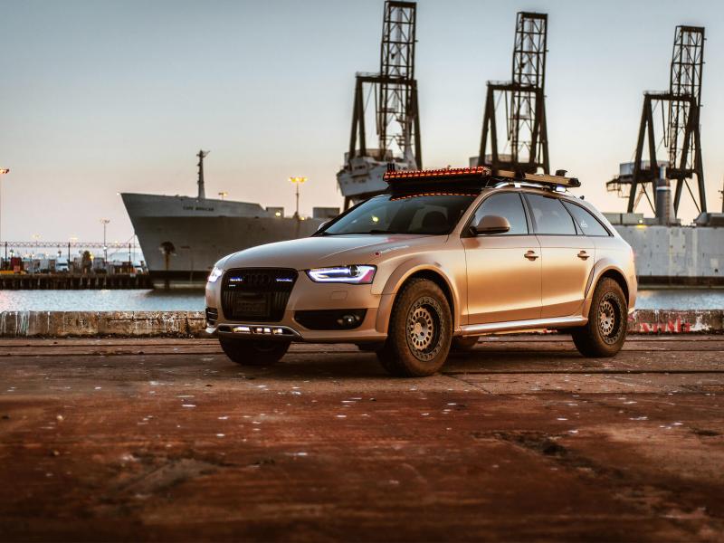One Of a Kind Lifted Audi Allroad Overland Project - offroadium.com