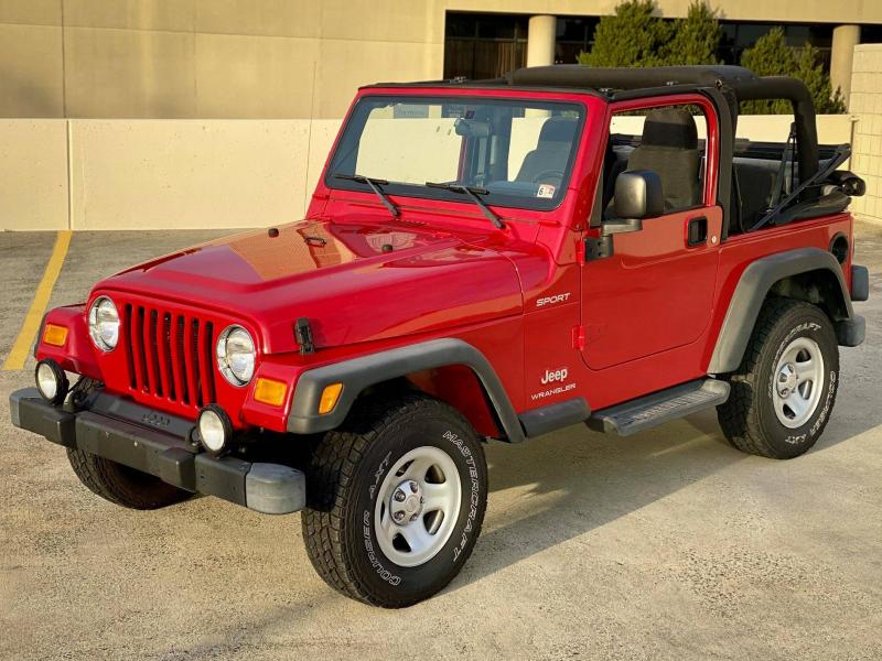 2003 Jeep Wrangler Sport 4x4 auction - Cars & Bids