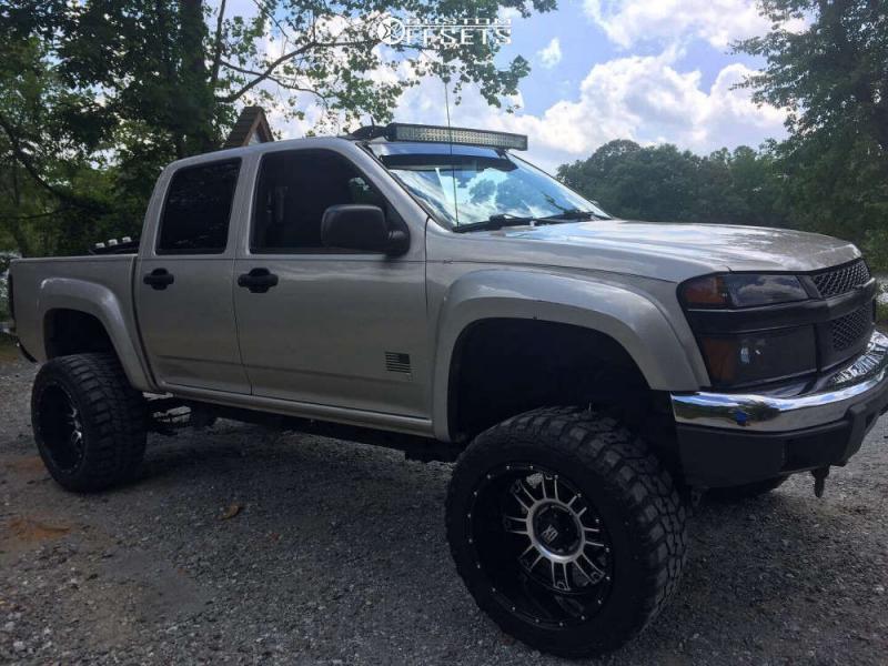 2008 GMC Canyon with 20x12 -44 XD Riot and 33/12.5R20 Atturo Trail Blade Xt  and Suspension Lift 6" | Custom Offsets
