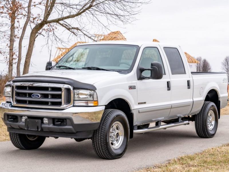 No Reserve: 40k-Mile 2002 Ford F-350 Lariat Crew Cab Power Stroke 4x4 for  sale on BaT Auctions - sold for $47,000 on March 6, 2022 (Lot #67,314) |  Bring a Trailer