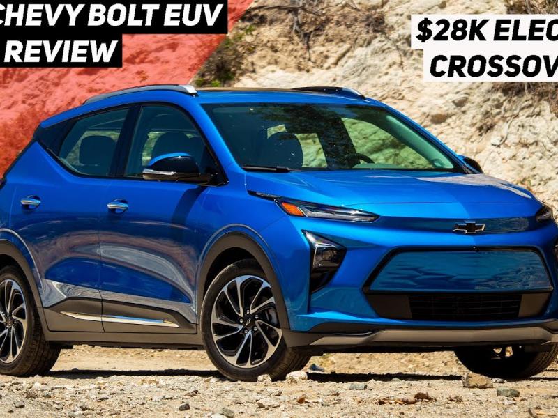2023 Chevrolet Bolt EUV Review: America's Cheapest Electric SUV, $28K! -  YouTube