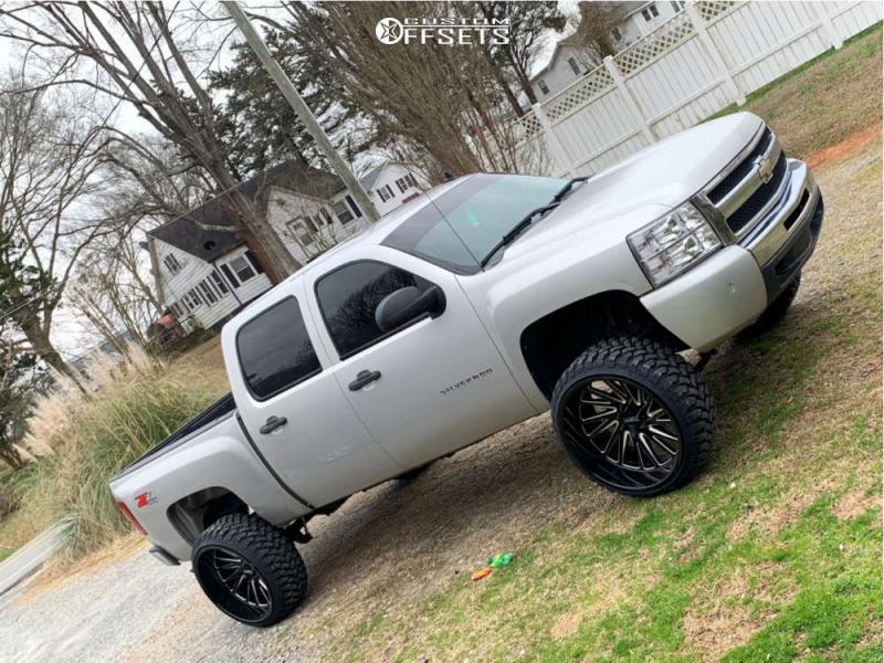 2010 Chevrolet Silverado 1500 with 26x14 -72 Tuff T2a and 35/13.5R26 RBP  Repulsor Mt and Suspension Lift 7.5" | Custom Offsets