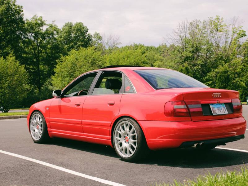 This Rare Tuned 2001 B5 Audi S4 Ups the Panache of a Classic