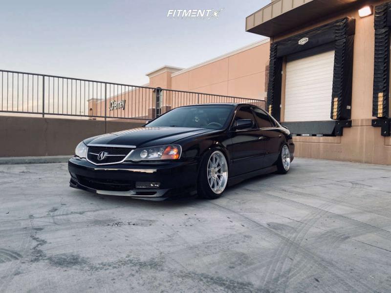 2002 Acura TL Type-S with 18x9.5 Aodhan Ds07 and Arroyo 225x40 on Coilovers  | 938160 | Fitment Industries