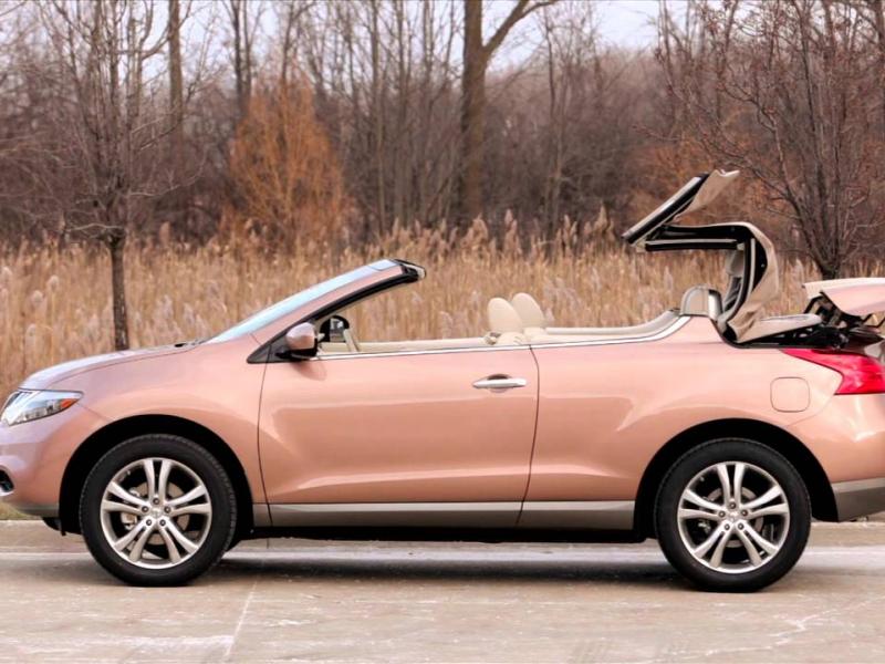 2012 Nissan Murano CrossCabriolet - Soft Top - YouTube