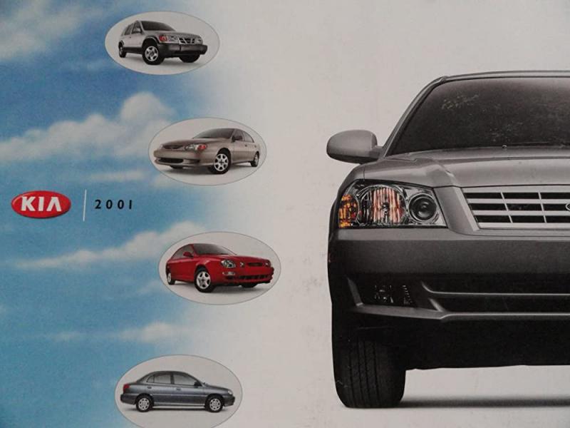 2001 Kia Optima / Sportage / Spectra / Sephia / Rio Sales Brochure: Kia:  Amazon.com: Books