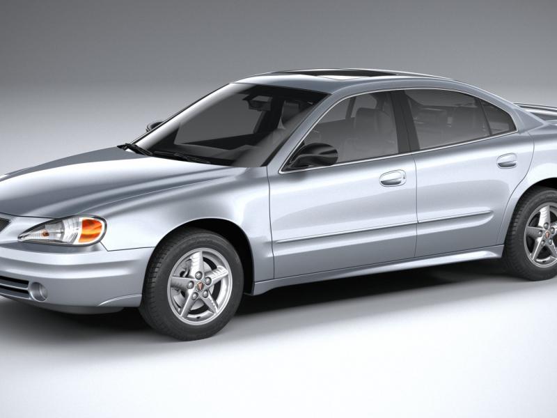 Pontiac Grand AM SE Sedan 2003 - 3D Model by SQUIR