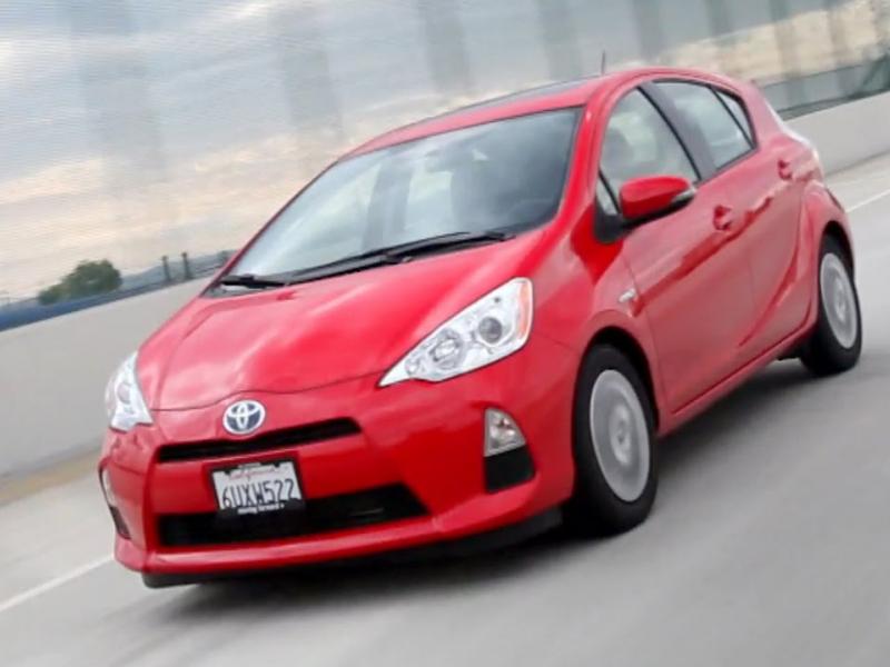 2014 Toyota Prius C - Review and Road Test - YouTube
