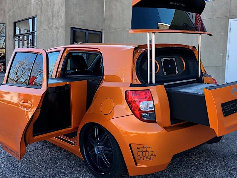 Custom Scion xD Is the Orange Transformer You Never Knew You Missed -  autoevolution