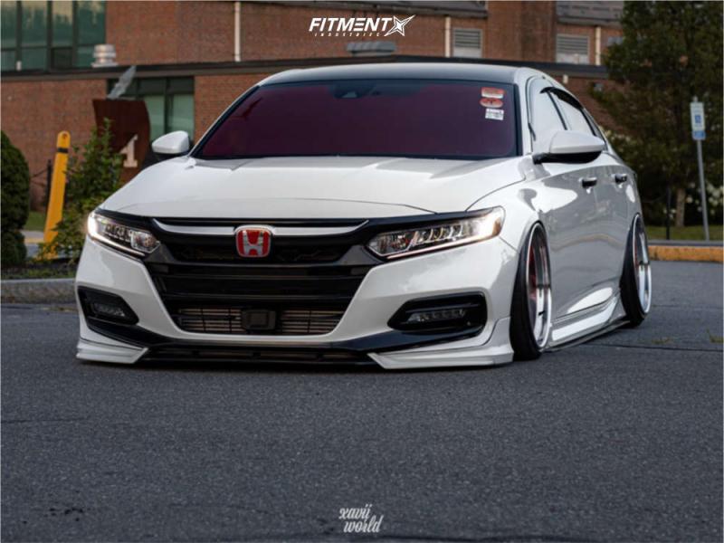2020 Honda Accord Sport with 19x9.5 Avant Garde F142 and Michelin 225x35 on  Air Suspension | 1837011 | Fitment Industries