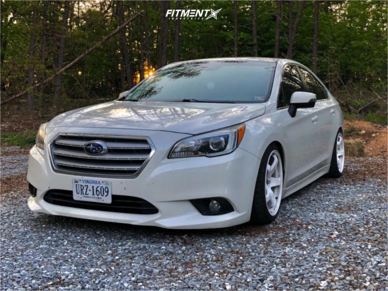 2016 Subaru Legacy 2.5i Premium with 18x9.5 GMR Gmr-04 and Achilles 235x40  on Coilovers | 1659171 | Fitment Industries