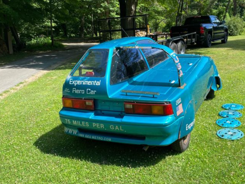 The 75 MPG Geo Metro Experimental Aero Car Is What You Get When An Engineer  Wants To Send A Message - The Autopian