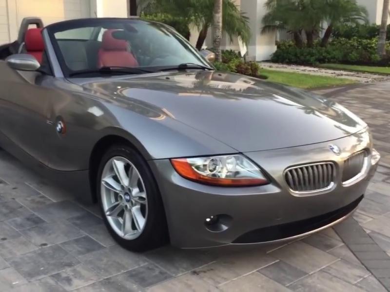 2003 BMW Z4 3 0i Roadster with 19K Miles Review and Test Drive by Bill -  Auto Europa Naples - YouTube