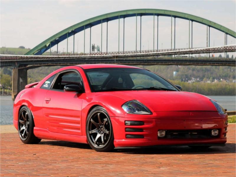 2002 Mitsubishi Eclipse with 18x8.75 36 XXR 551 and 225/40R18 Nitto Neo Gen  and Coilovers | Custom Offsets