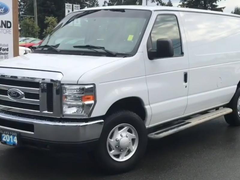 2014 Ford Econoline Cargo Van Review | Island Ford - YouTube
