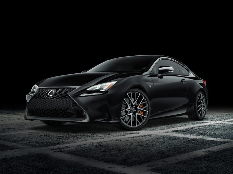 Lexus Draws a New (Black) Line for its RC F SPORT Models - Lexus USA  Newsroom